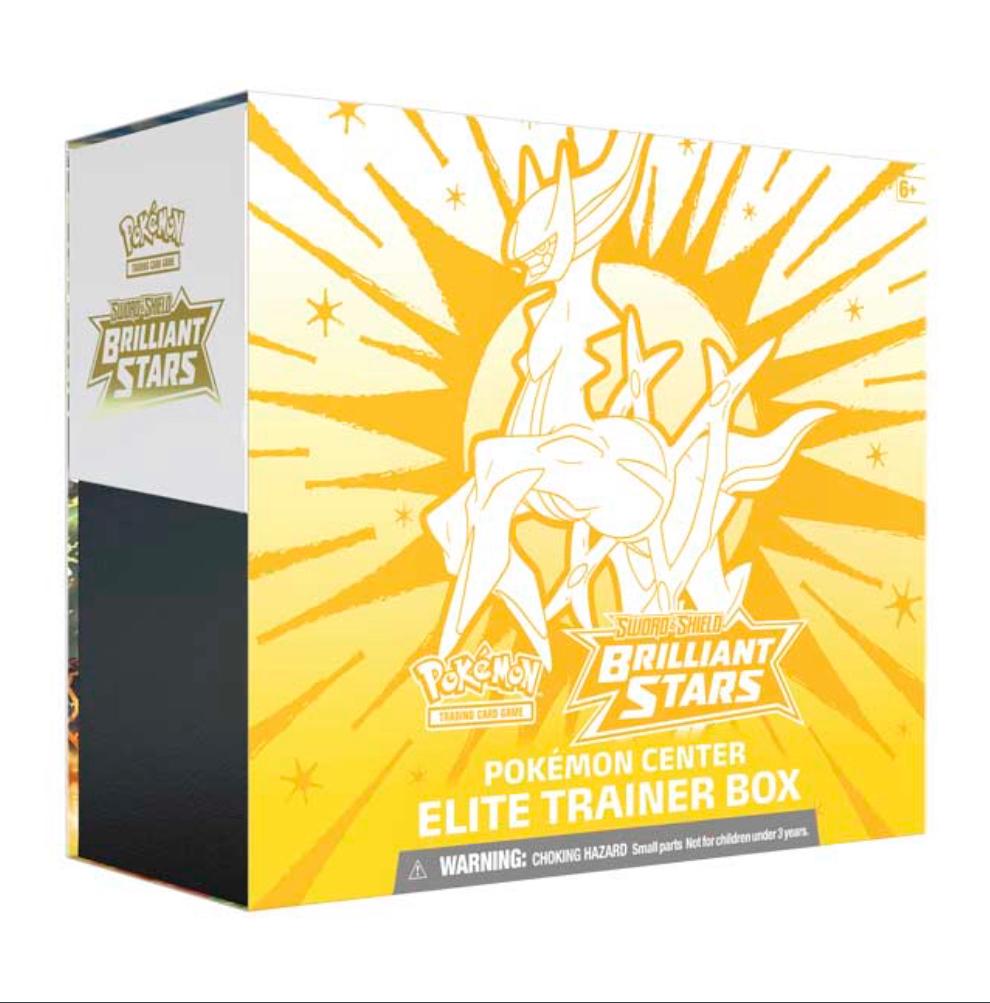 Pokemon Brilliant Stars Elite Trainer Box (Pokemon Center Exclusive)