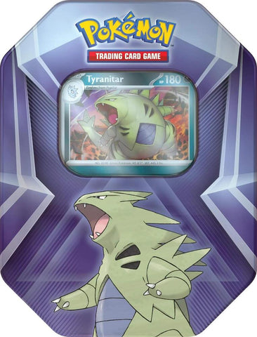 Pokemon Triple Whammy Tin - Tyranitar