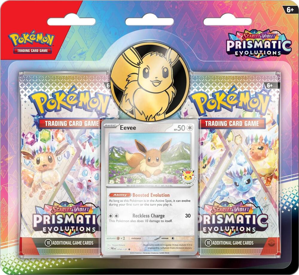 Pokemon Prismatic Evolutions 2-Pack Blister