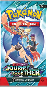 Pokemon Journey Together Loose Booster Pack (Random Artwork)