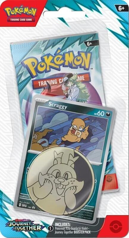 Pokemon Journey Together Single Pack Blister (Scraggy)