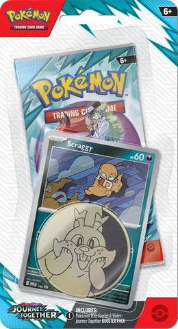 Pokemon Journey Together Single Pack Blister (Scraggy)