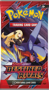 Pokemon Destined Rivals Loose Booster Pack (Random Artwork)