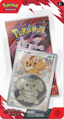 Pokemon Destined Rivals Single Pack Blister (Eevee)