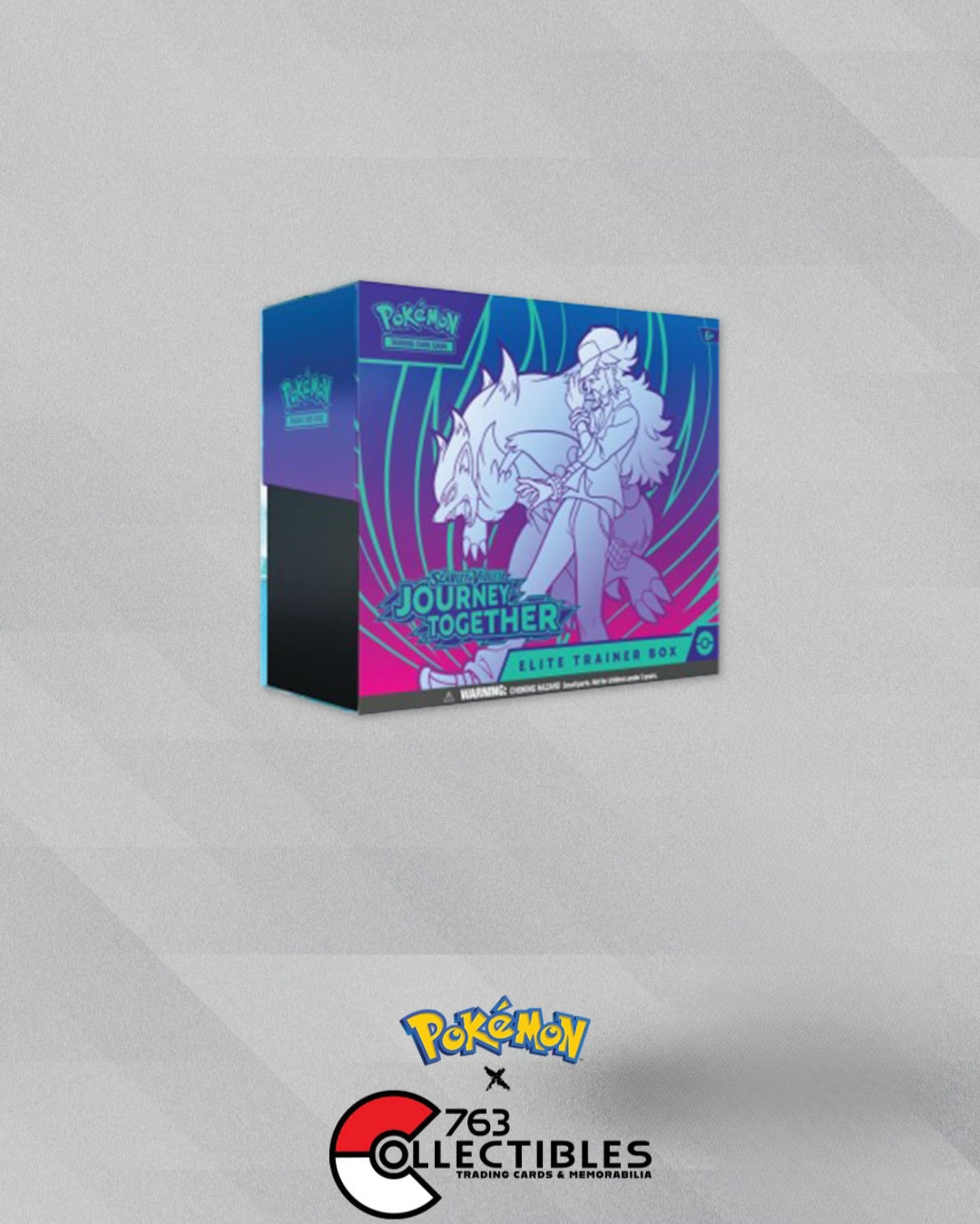 Pokemon Journey Together Elite Trainer Box – 763 Collectibles