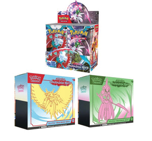 Pokemon Paradox Rift Booster Box + ETB Set of 2 Bundle 763 Collectibles Pokemon Paradox Rift Booster Box + ETB Set of 2 Bundle 763 Collectibles