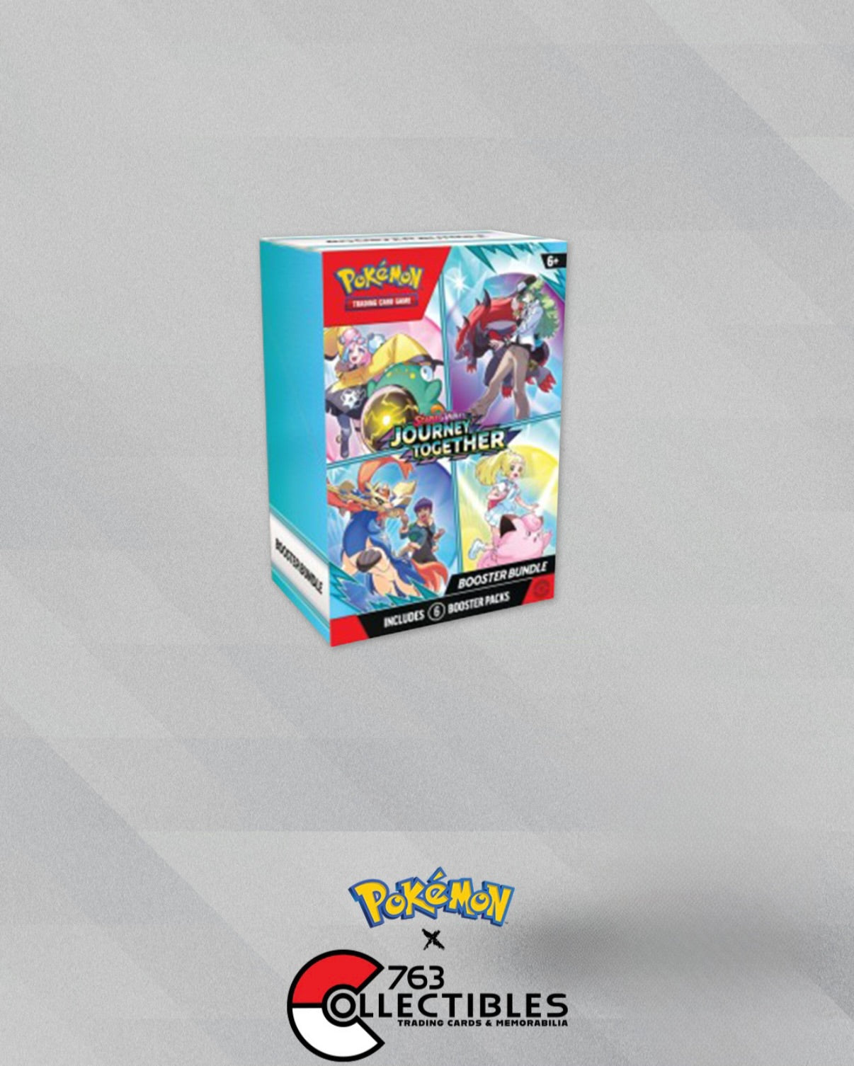 Pokemon Journey Together Booster Bundle – 763 Collectibles