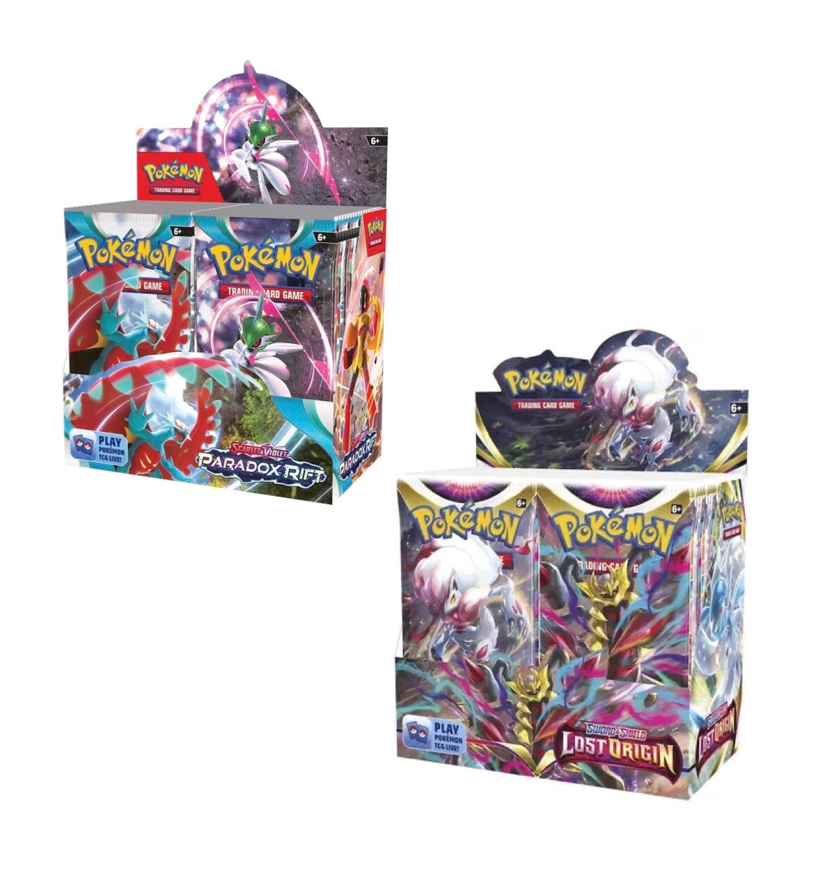 Pokemon Lost Origin + Paradox Rift Booster Box Bundle