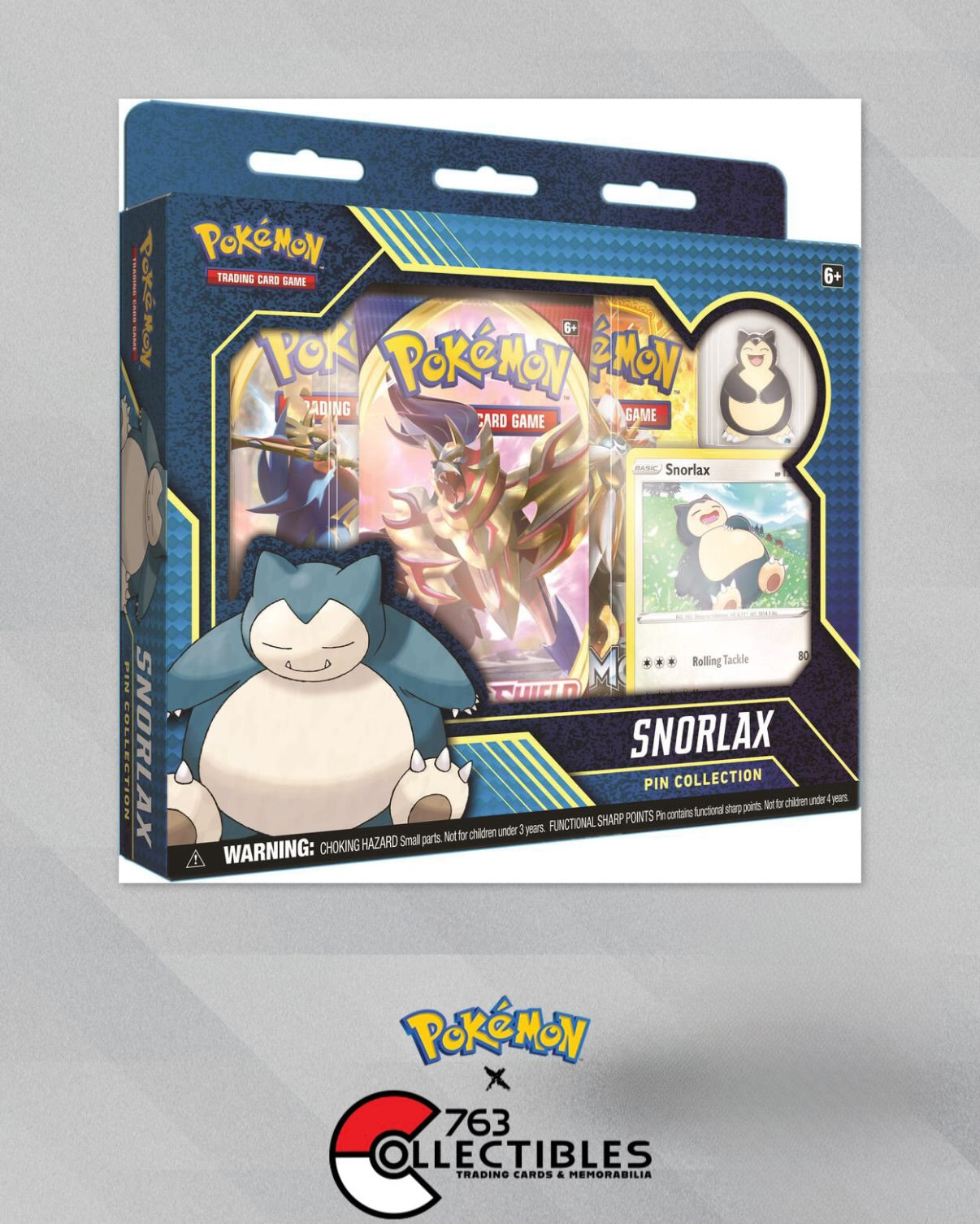 Pokemon Snorlax Pin Collection – 763 Collectibles