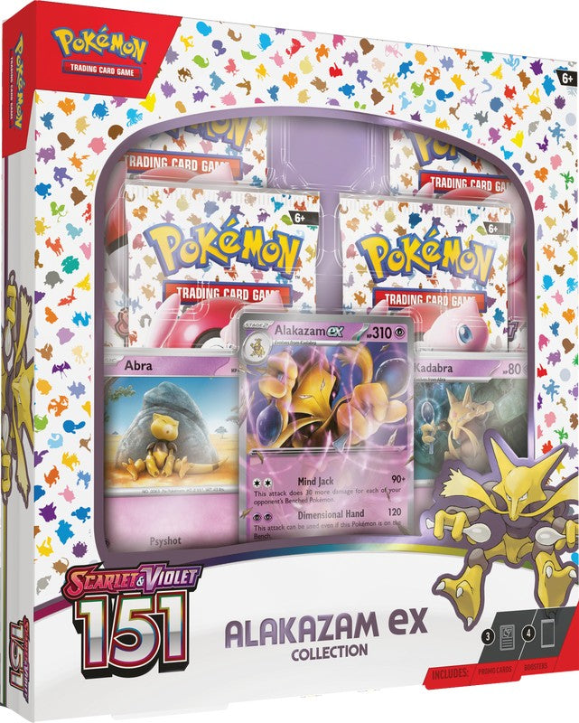 Pokemon 151 Alakazam EX Collection Box