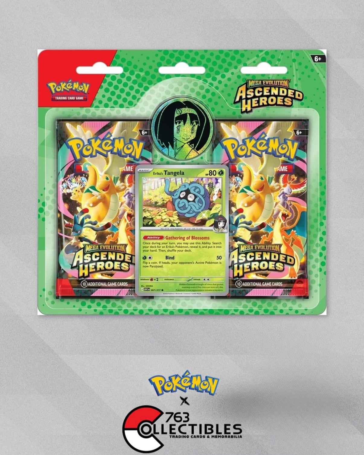 Pokemon Ascended Heroes 2-Pack Blister (Random Promo Artwork) – 763  Collectibles