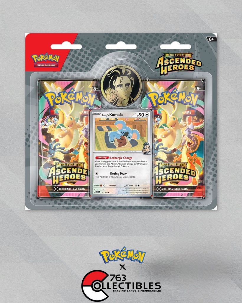Pokemon Ascended Heroes 2-Pack Blister (Random Promo Artwork) – 763  Collectibles