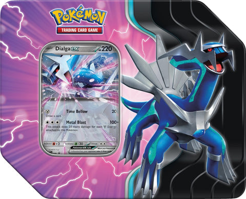 Pokemon Azure Legends Tin (Dialga Artwork) **Pre Order 2/21 Release Date**