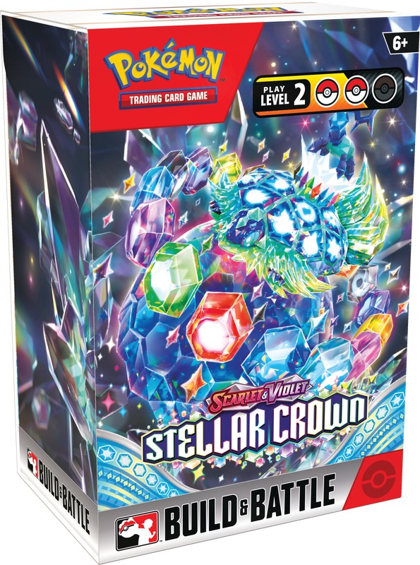 Pokemon Stellar Crown Build & Battle Box