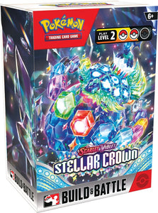 Pokemon Stellar Crown Build & Battle Box ** Pre Order 9/27 Release Date **