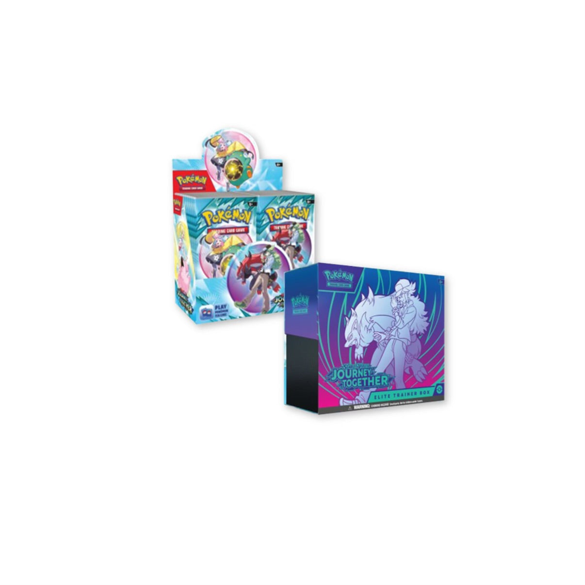 Pokemon Journey Together Booster Box + ETB Bundle Pokemon Journey Together Booster Box + ETB Bundle