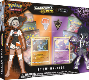 Pokemon Champion's Path Stow-On-Side Pin Collection