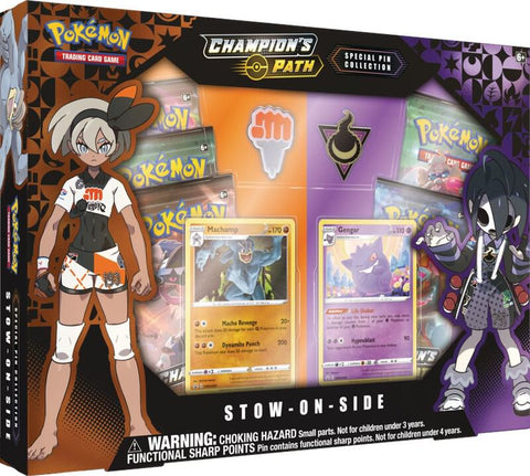 Pokemon Champion's Path Stow-On-Side Pin Collection