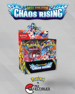 Pokemon Chaos Rising Booster Box – 763 Collectibles