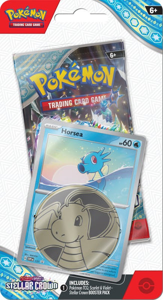 Pokemon Stellar Crown Checklane Blister Set of 2 763 Collectibles Pokemon Stellar Crown Checklane Blister Set of 2 763 Collectibles