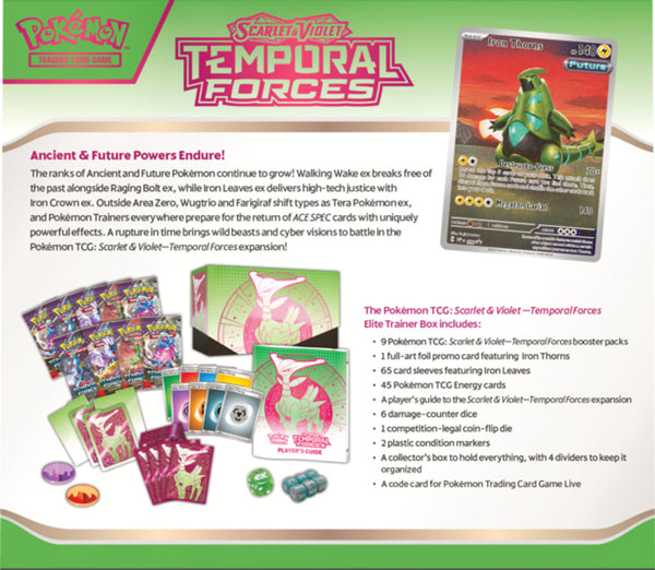 Pokemon Temporal Forces Elite Trainer Box