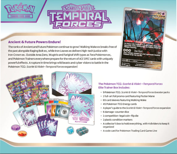 Pokemon Temporal Forces Elite Trainer Box
