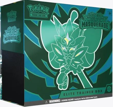 Pokemon Twilight Masquerade Elite Trainer Box **Pre Order 5/24 Release Date**