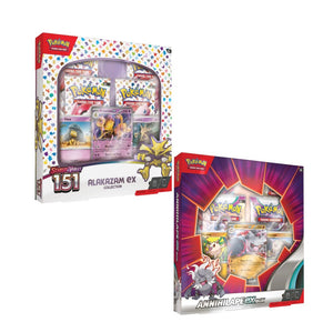 Pokemon 151 Alakazam + Annihilape EX Box Bundle *Pre Order*