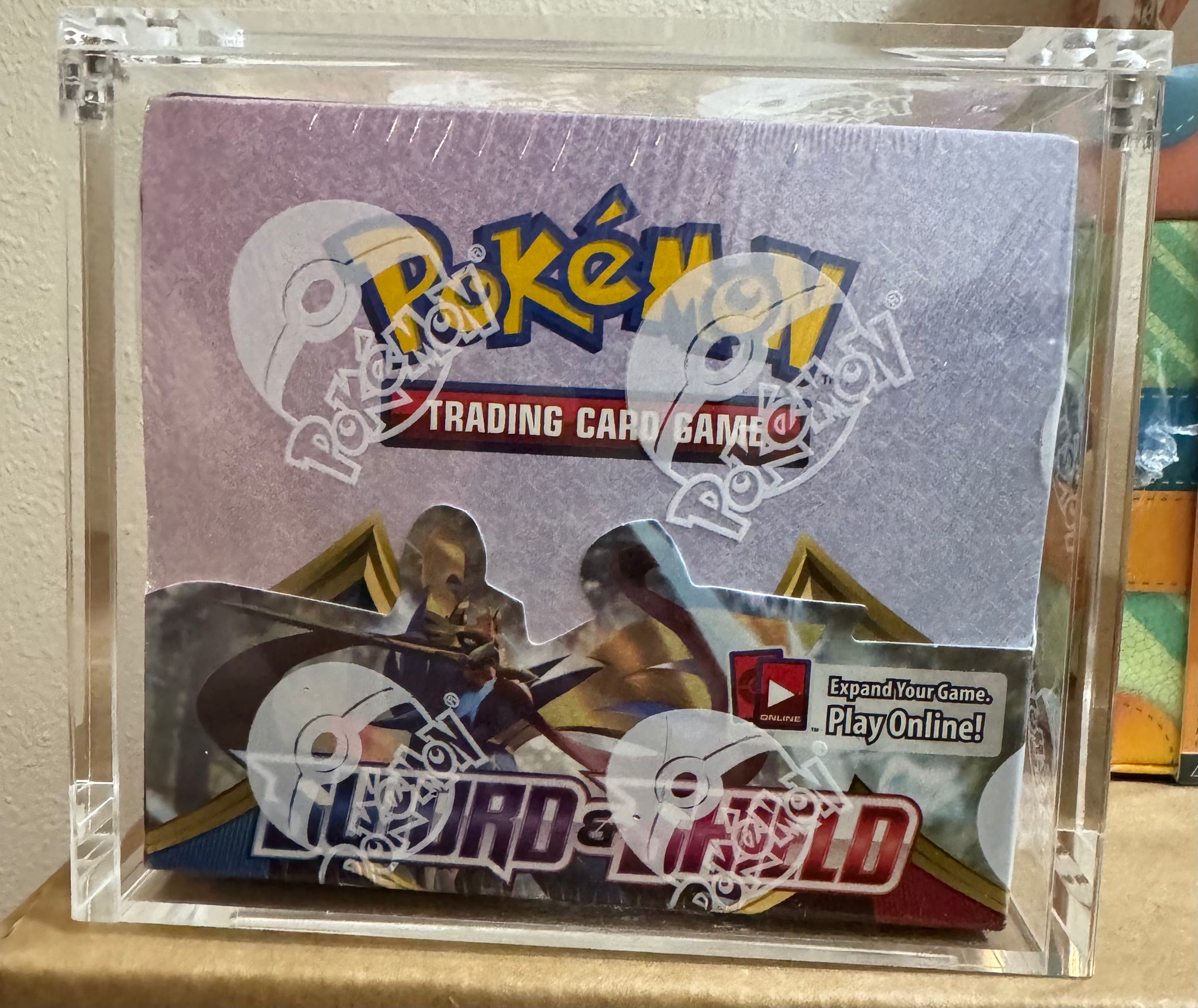 Pokemon Sword and Shield Base Set Booster Box w/ Magnetic Acrylic Case Pokemon Sword and Shield Base Set Booster Box w/ Magnetic Acrylic Case