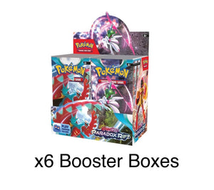 Pokemon Paradox RIft Booster Box Factory Sealed Case 763 Collectibles Pokemon Paradox RIft Booster Box Factory Sealed Case 763 Collectibles