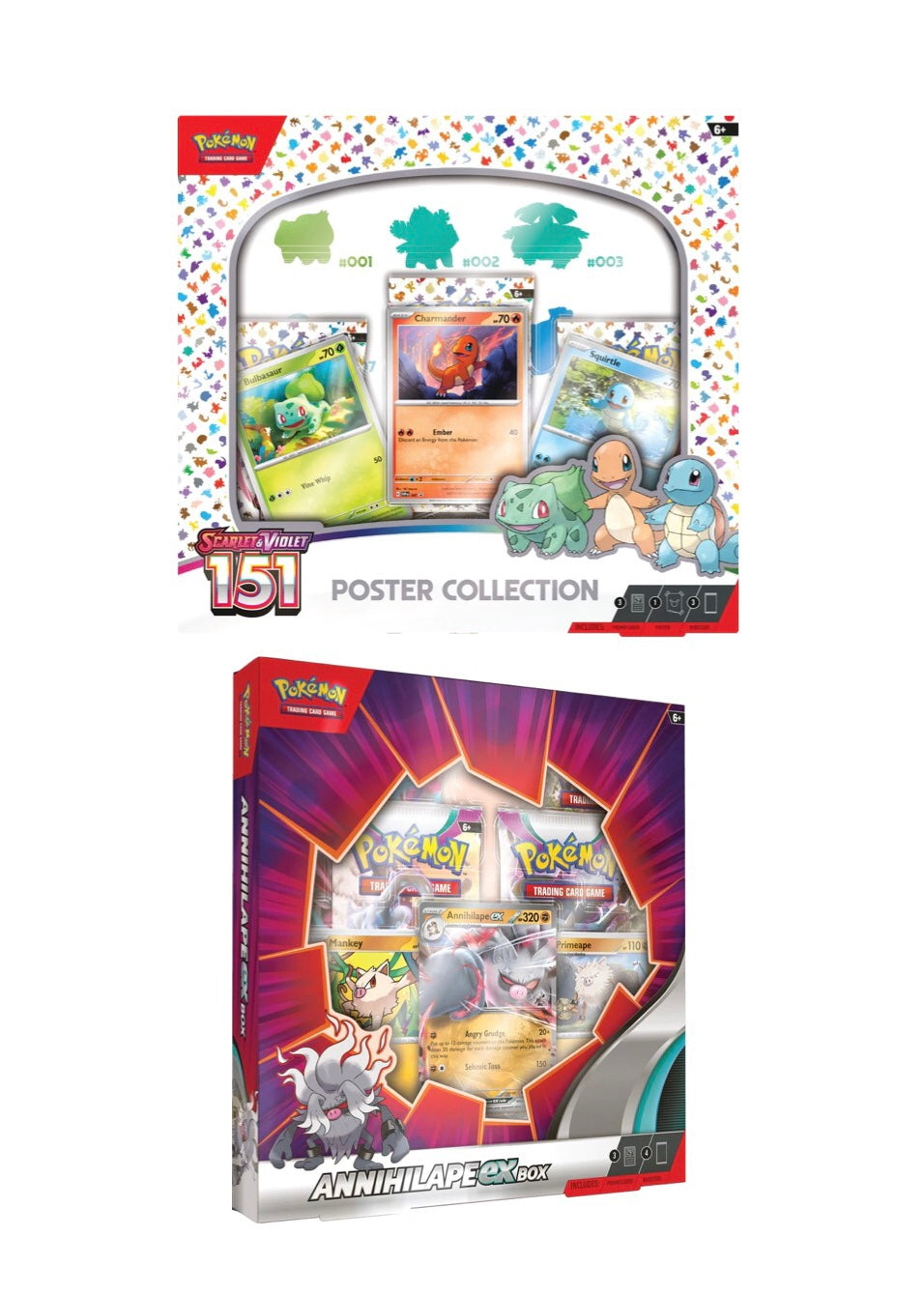 Pokemon 151 Poster + Annihilape Box Bundle