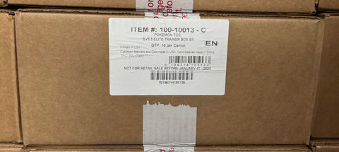 Pokemon Prismatic Evolutions Elite Trainer Box Case (10 ETBs)