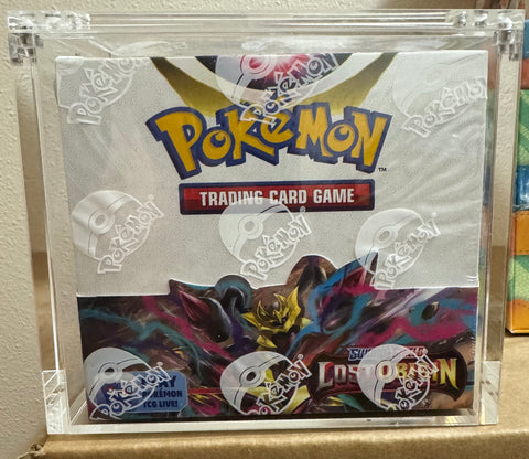 Pokemon Lost Origin Booster Box w/ Magnetic Acrylic Case