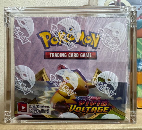 Pokemon Vivid Voltage Booster Box w/ Ultra Pro Magnetic Acrylic Case