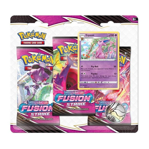 Pokemon Fusion Strike 3 Pack Blister (Espeon)