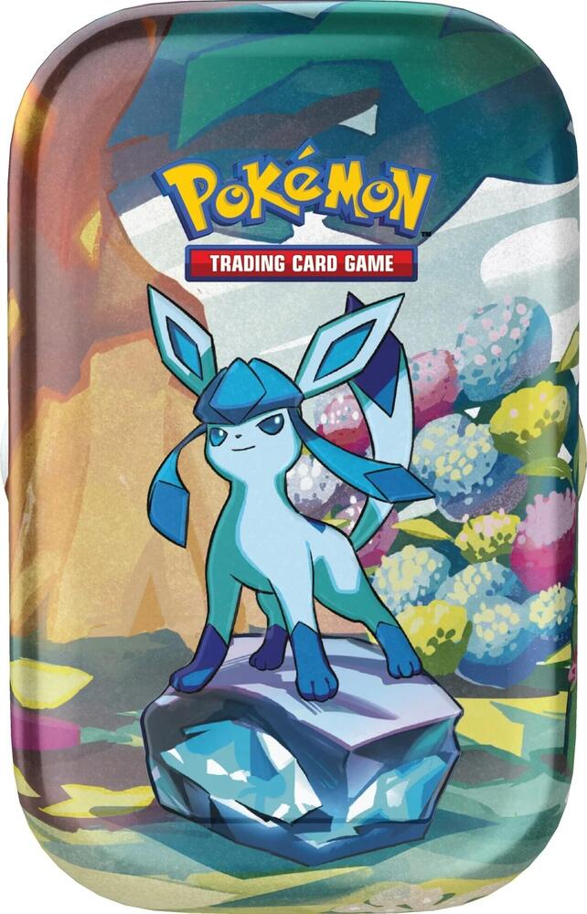 Pokemon Prismatic Evolutions Mini Tin - Glaceon
