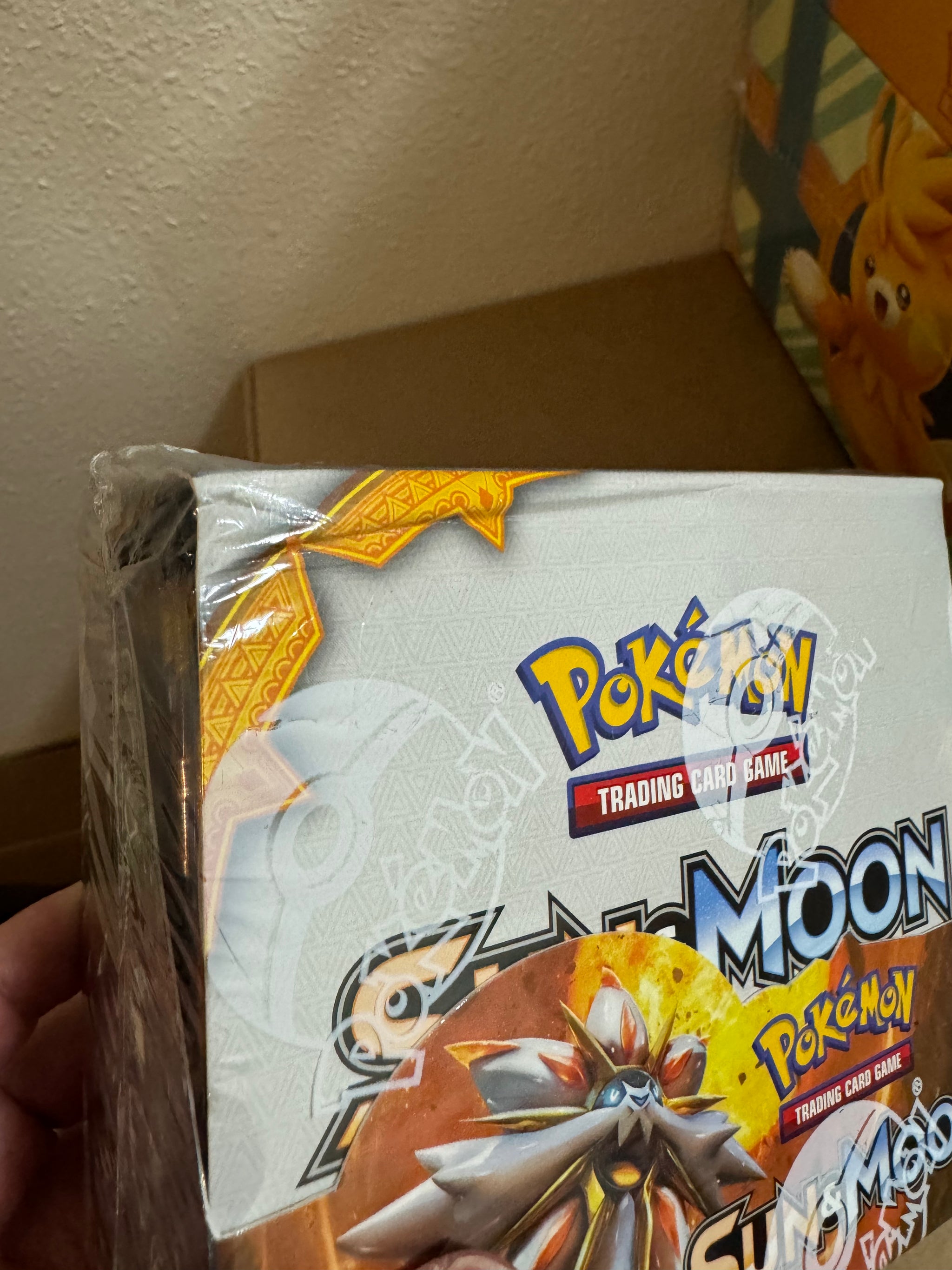 Pokemon S&M Base Set Booster Box w/ Magnetic Acrylic Case **Corner Den – 763 Collectibles