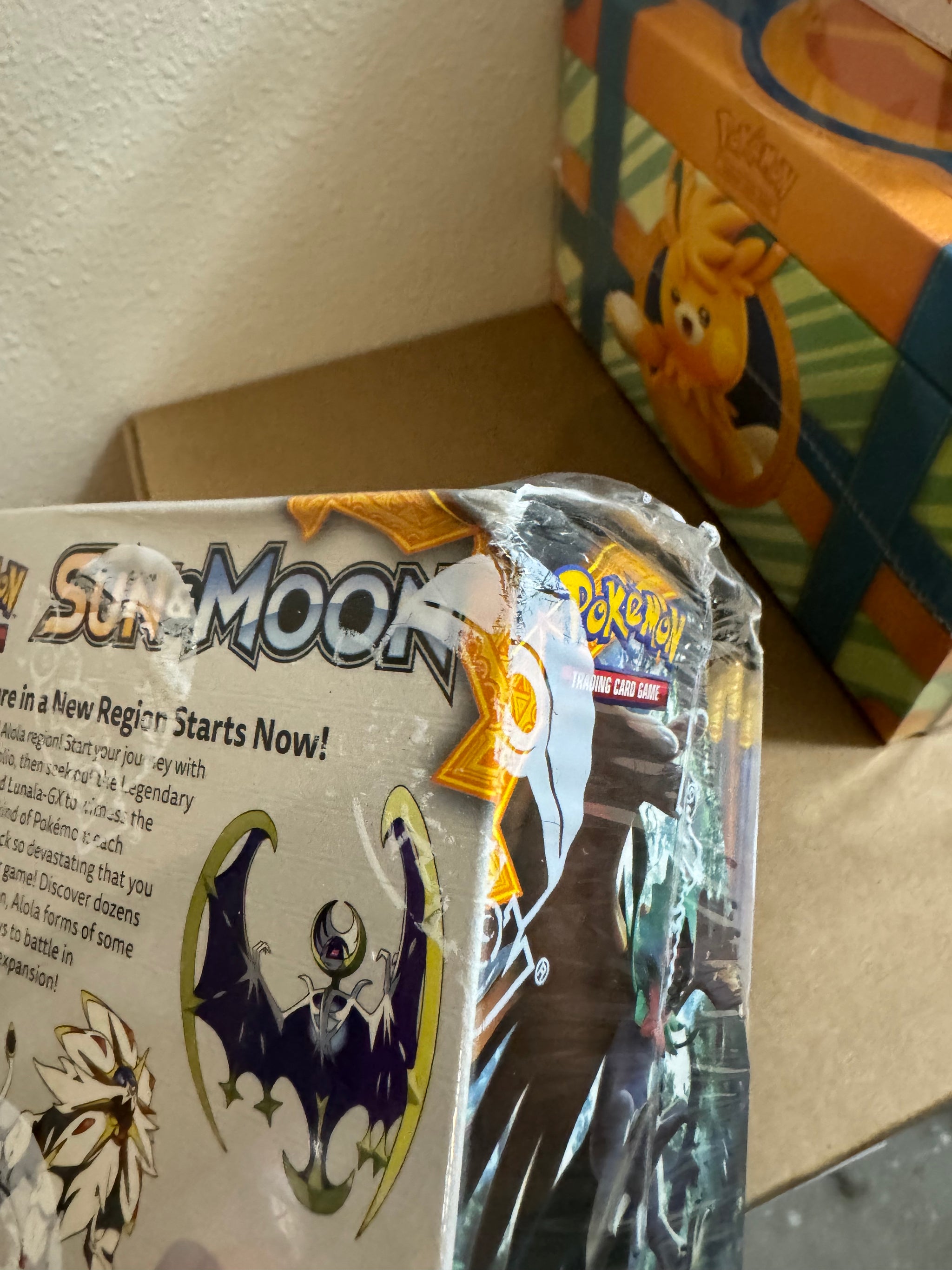 solgaleo booster box Pokemon S&M Base Set w/ Magnetic Acrylic Case **Corner Den – 763 Collectibles Capture the newly discovered MTG Collector Boosters Evilswarm Samurai Deck 2025 Trading card packaging:Box