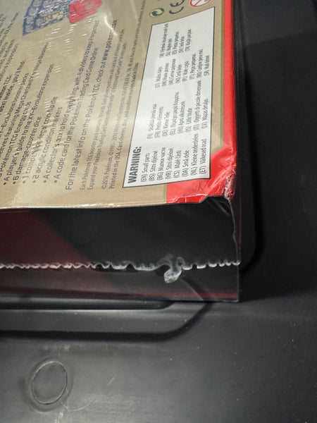 Pokemon XY Evolutions Mega Charizard (Dents/wear on corners - see photos)