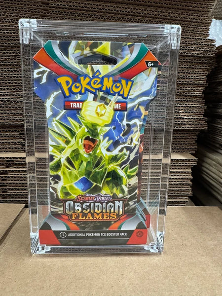 Sleeved Booster Pack Acrylic (Holds 5 Packs)