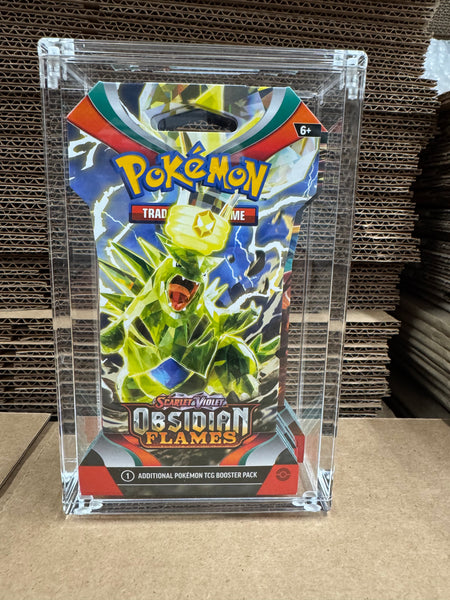 Sleeved Booster Pack Acrylic (Holds 8 Packs)
