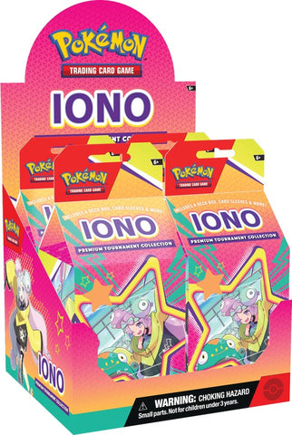 Pokemon Iono Premium Tournament Collection 4ct Display **Pre Order 4/5/24 Release Date**