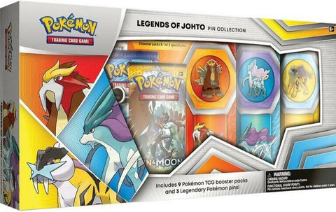 Pokemon Legends of Johto Pin Collection