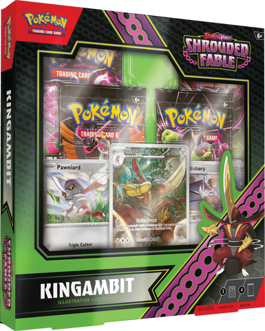 Pokemon Shrouded Fable Kingambit Illustration Collection **Pre Order 8/2 Release Date**