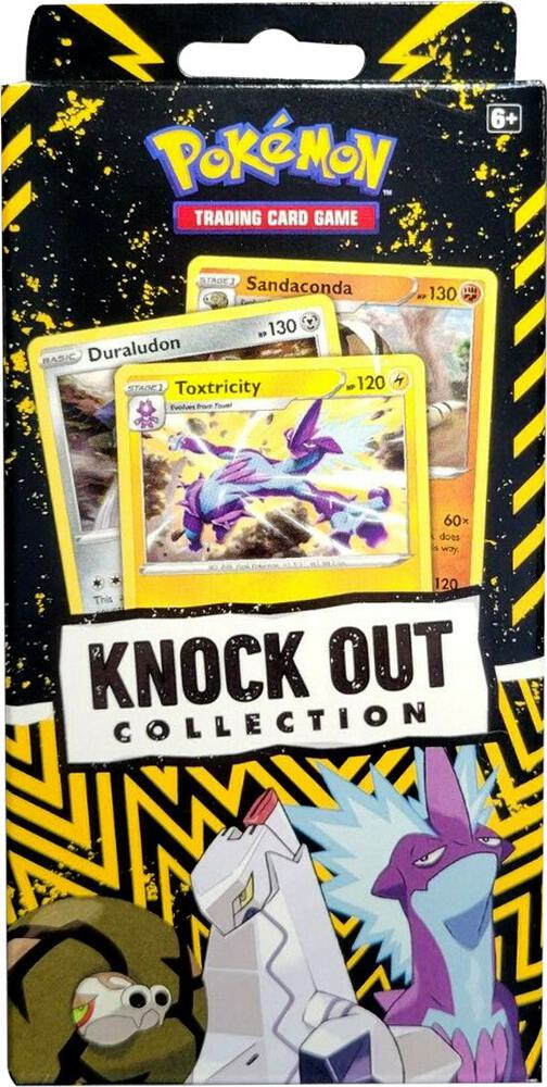 Pokemon Knock Out Collection (Toxtricity, Duraludon, Sandaconda)