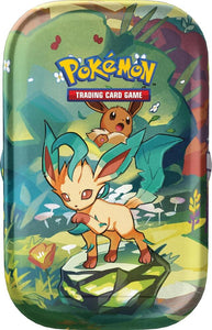 Pokemon Prismatic Evolutions Mini Tin - Leafeon
