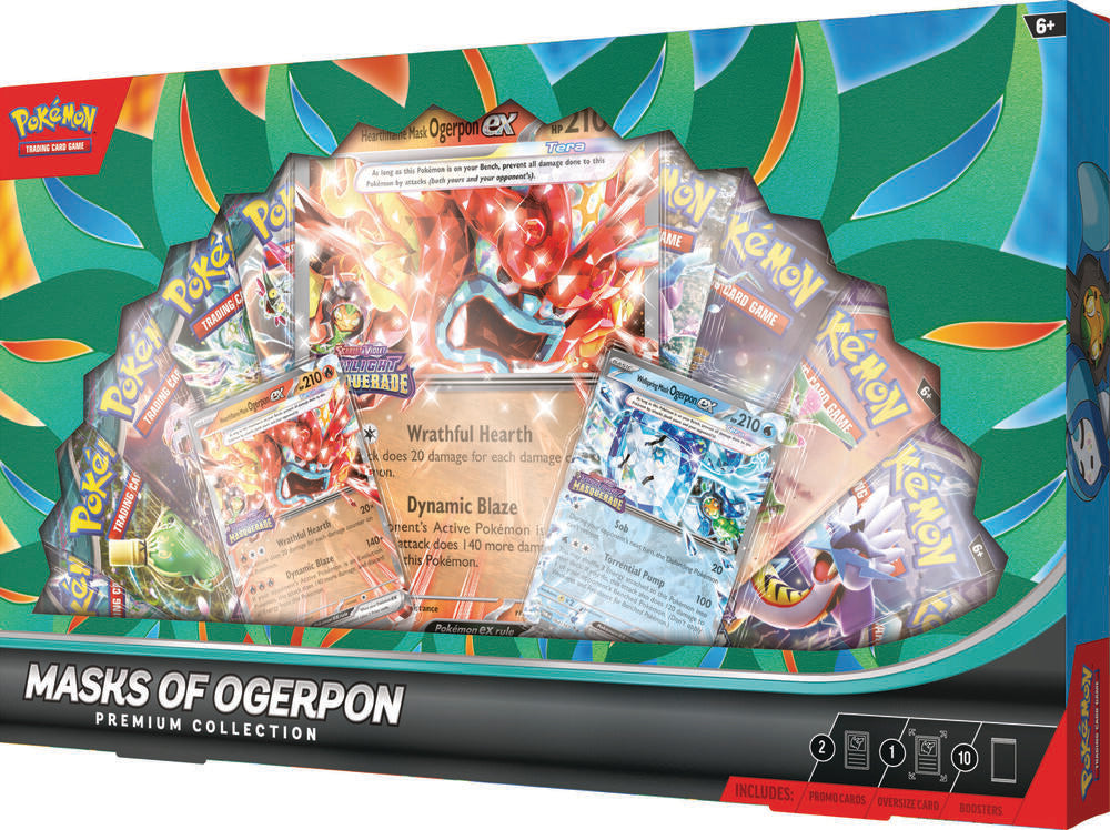 Pokemon Masks of Ogerpon Premium Collection **Pre Order 7/18 Updated Release Date**