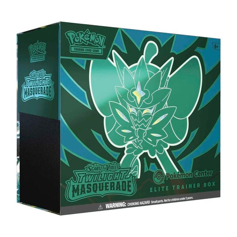 Pokemon Twilight Masquerade Elite Trainer Box (Pokemon Center Exclusive) w/ Magnetic Acrylic