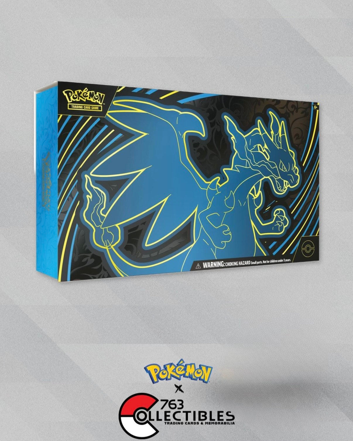 pokemon trading card game: charizard ultra premium collection Mega X ex – 763 Collectibles One Piece Cards Trading Metal dice and condition Style:Blitz de marqueurs bundle