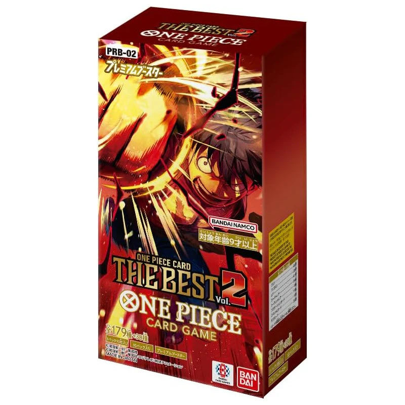 One Piece The Best Volume 2 Booster Box (Japanese)